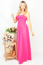 Load image into Gallery viewer, White Birch Pink Maxi Dress