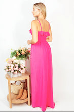 Load image into Gallery viewer, White Birch Pink Maxi Dress