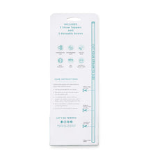 Load image into Gallery viewer, Let's Go Girls Straw Topper Set