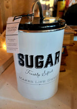 Load image into Gallery viewer, Country Cottage Metal Canisters