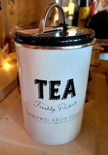 Load image into Gallery viewer, Country Cottage Metal Canisters