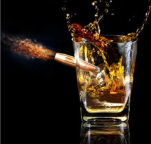 Load image into Gallery viewer, Caliber Gourmet™ Last Man Standing Whiskey Glass w/ Bullet