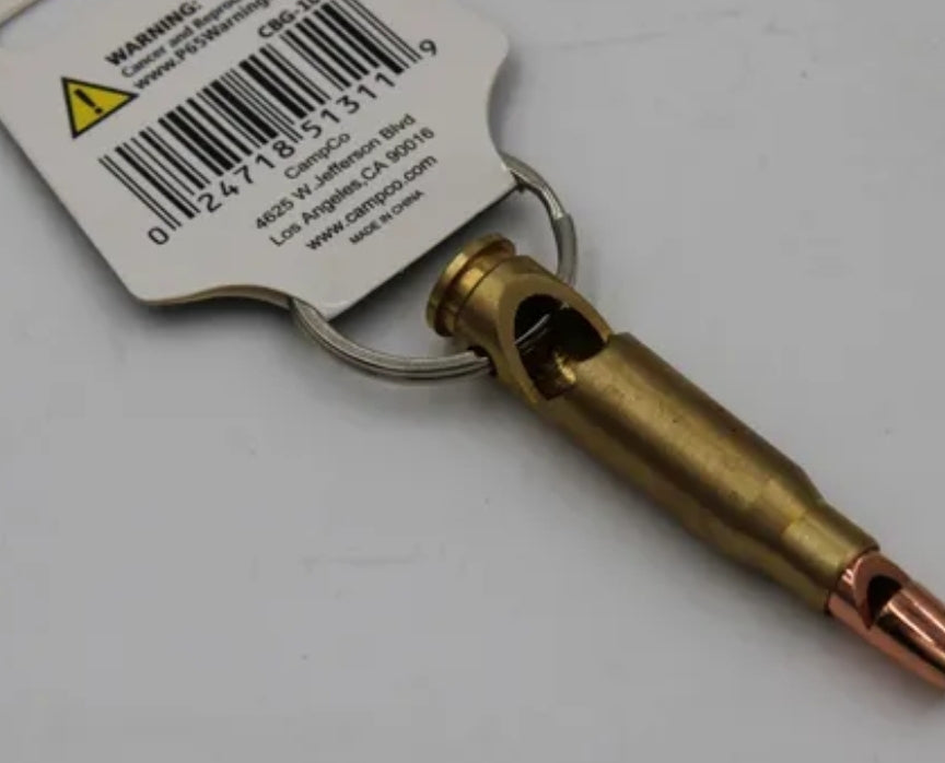 Bullet Bottle Opener Keychain