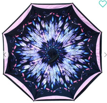 Load image into Gallery viewer, Feather Double Layer Inverted Umbrella