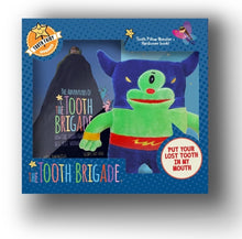 Load image into Gallery viewer, THE TOOTH BRIGADE BOOK + TOOTH PILLOW GIFT SET - POTATO