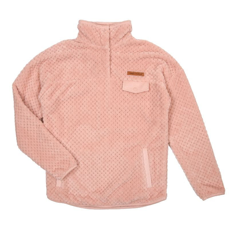 SIMPLY SOFT PULLOVER- LIGHT PINK