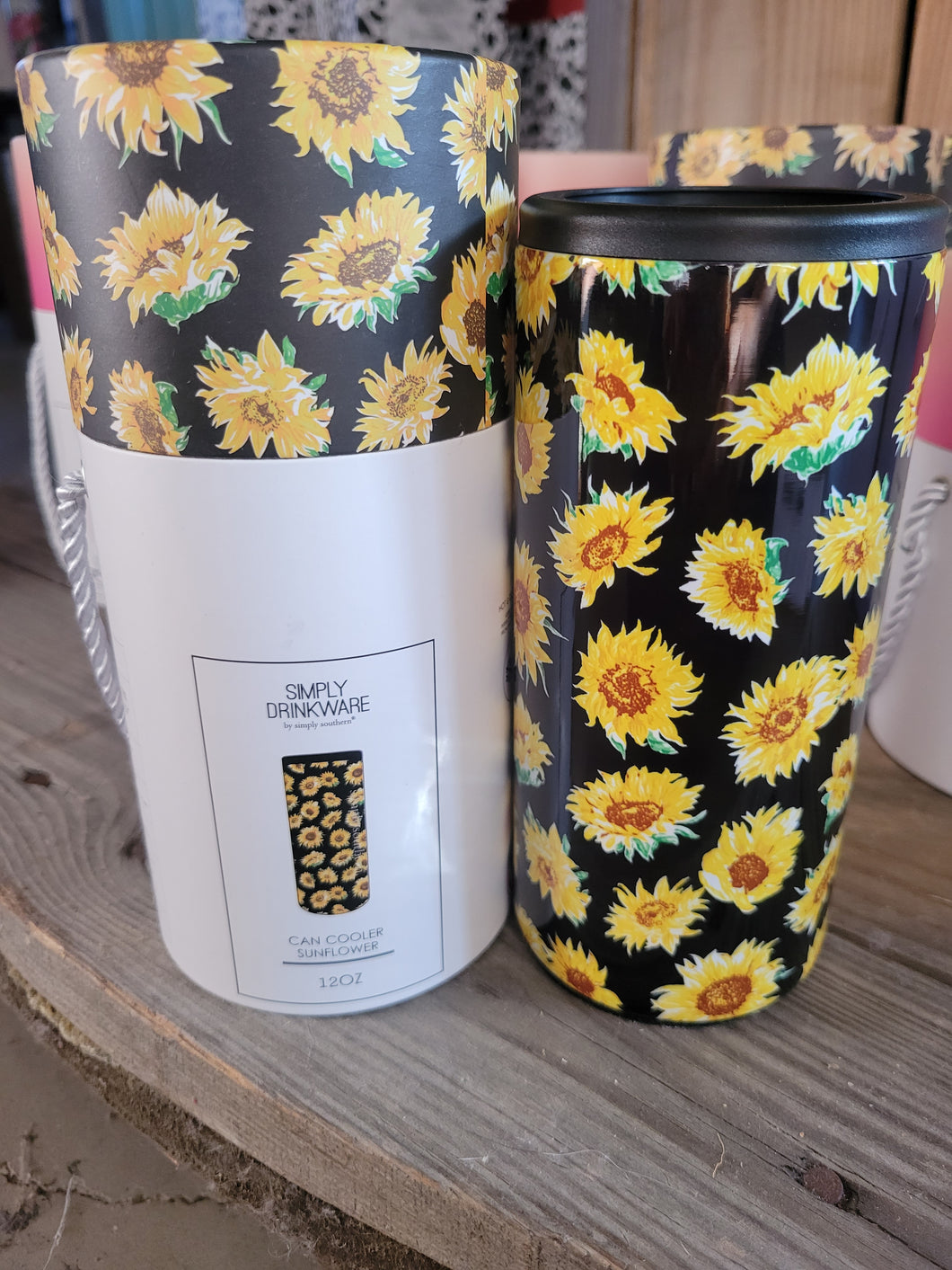 SS Sunflower Can Cooler