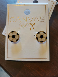 Soccer Enamel Studs