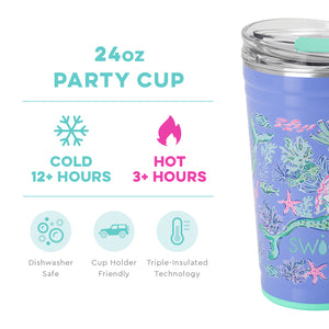 Swig Under The Sea Party Cup (24oz)