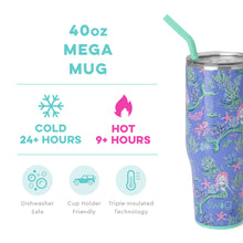 Load image into Gallery viewer, Swig Under The Sea Mega Mug 40oz
