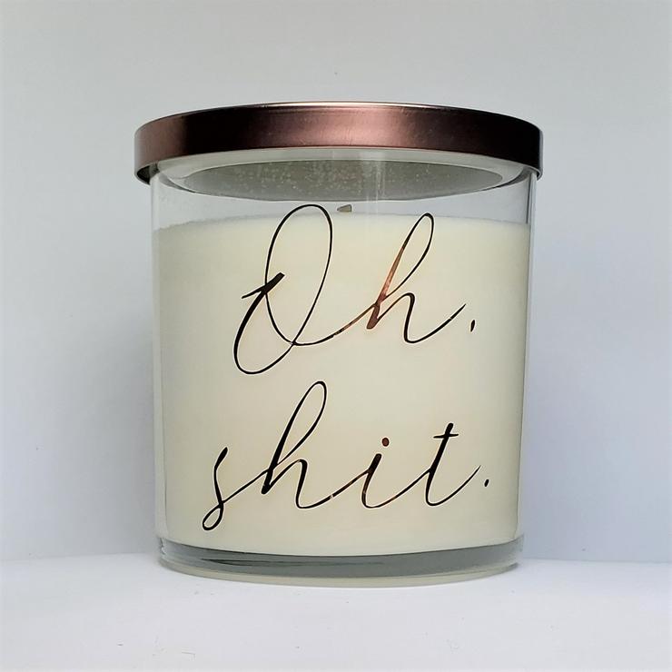 Oh Shit Candle