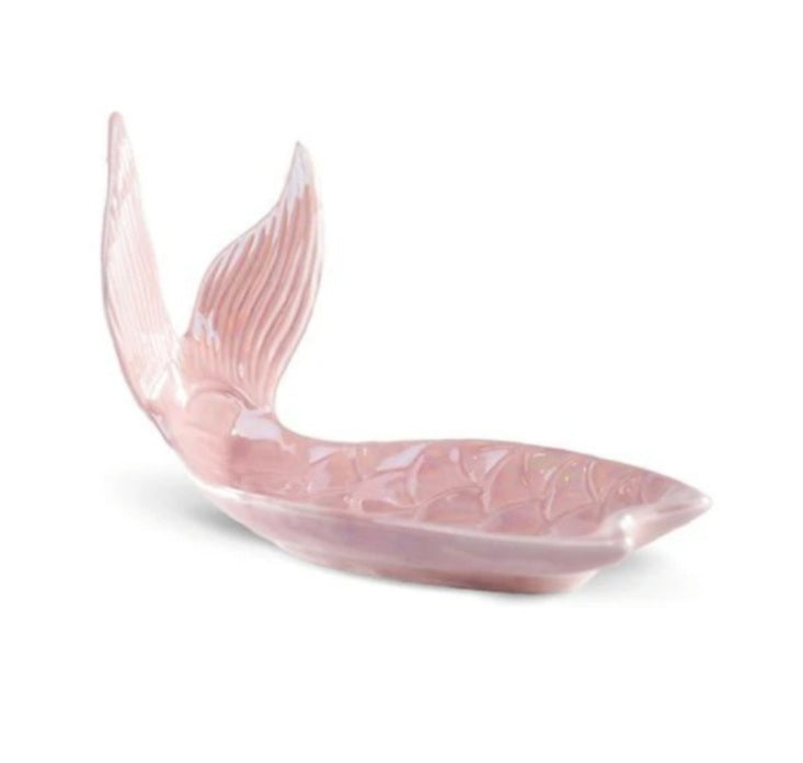 Pink Mermaid Tail Soap Dish