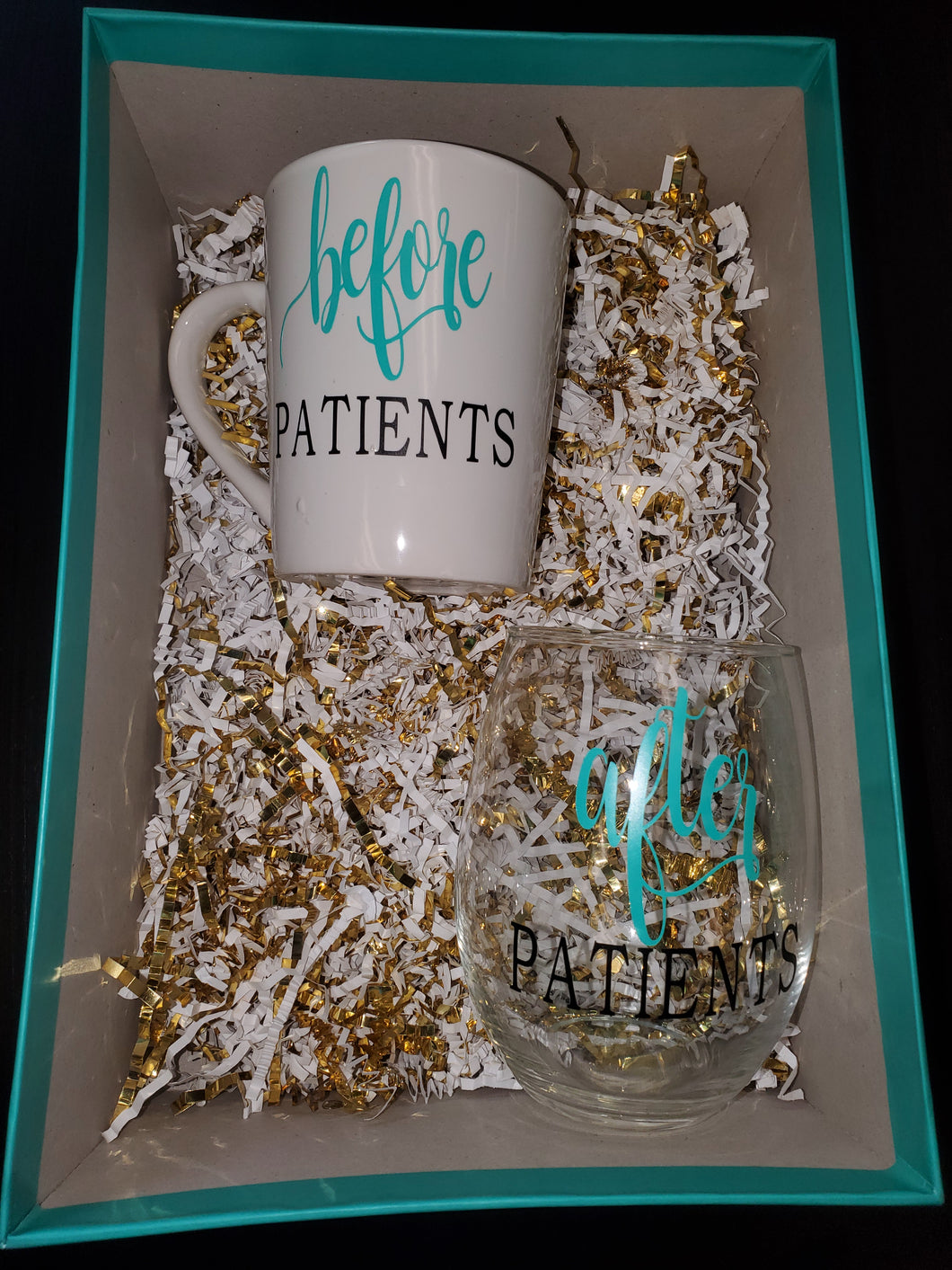 Before/ After Patients Set- Teal