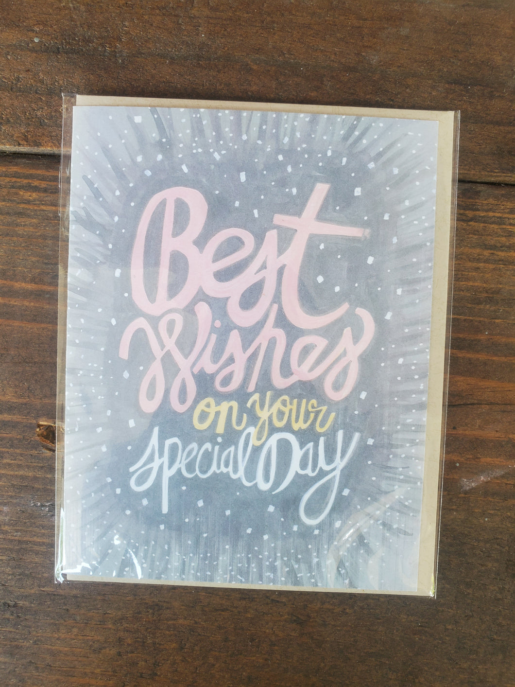 Best Wishes Gretting Card