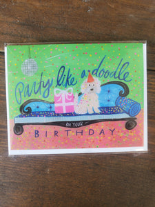 Party Like A Doodle Card