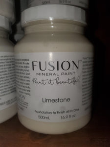 Fusion Mineral Paint in Limestone