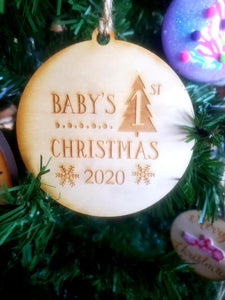 2020 Baby's First Christmas ornament