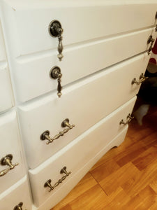 White 6 Drawer Dresser