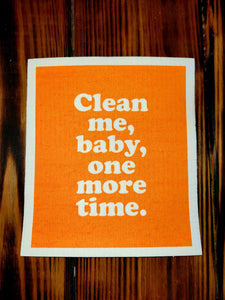 Clean Me Baby One More Time Sponge