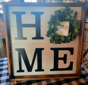 Home Boxwood Sign