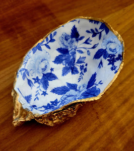 Decoupage Oyster Ring Dish