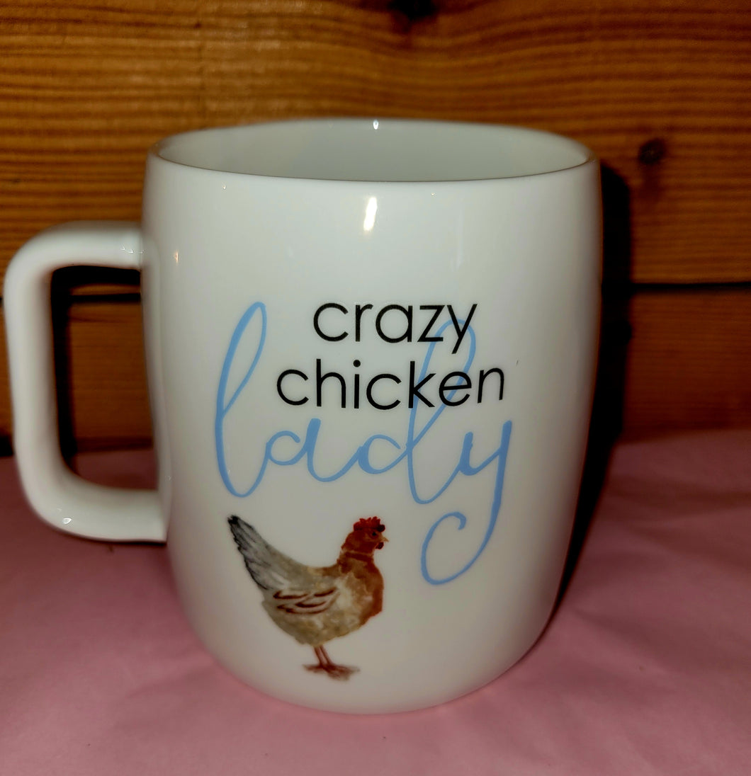 Crazy Chicken Lady Mug