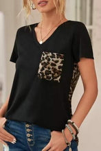 Load image into Gallery viewer, Leopard Pocket Shirt
