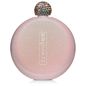 Brumate Flask in Glitter Blush