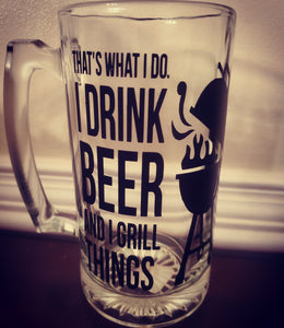 That's What I Do Beer Mugs