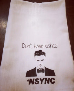 Nsync Flour Sack Towel