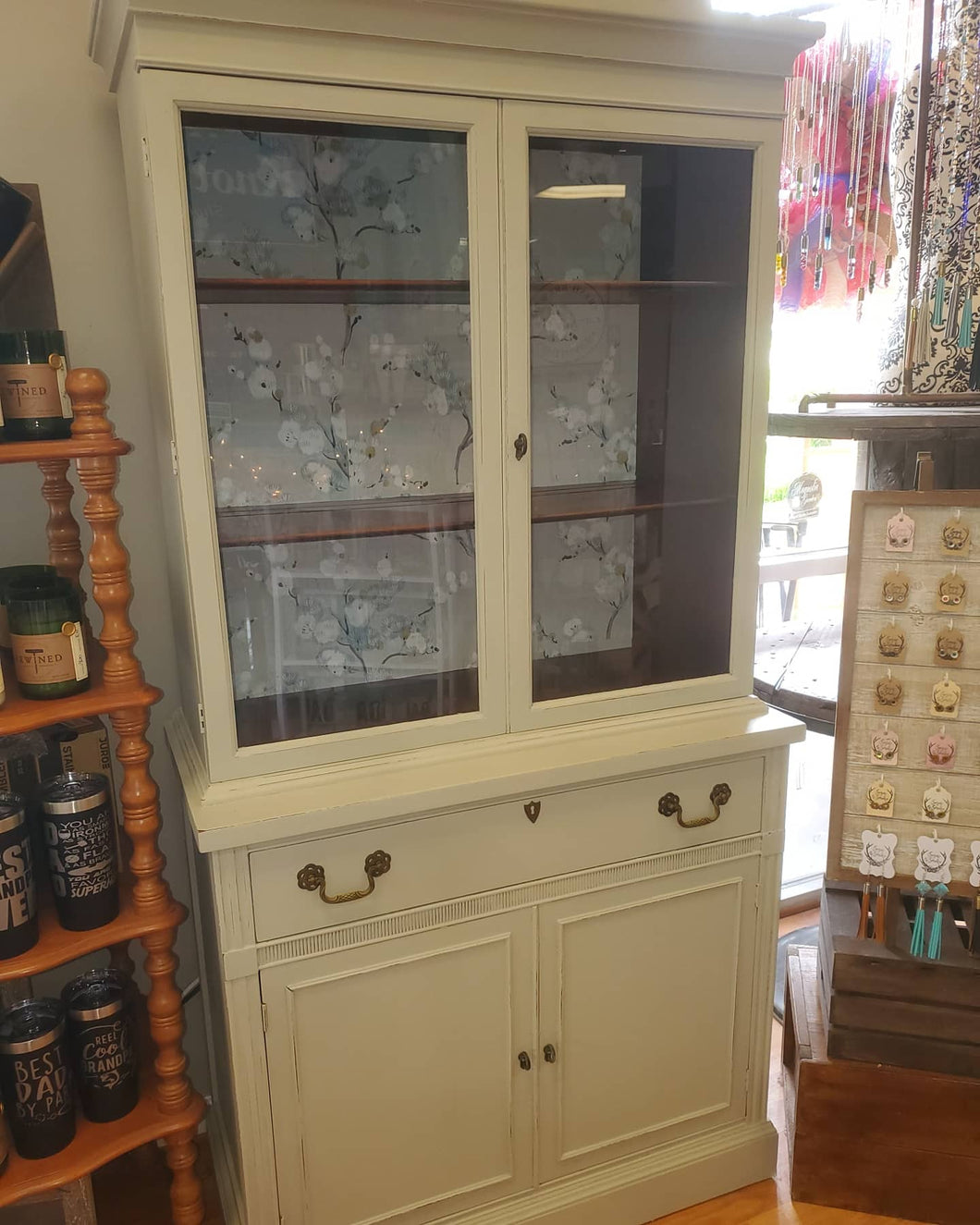 Bedford Floral China Cabinet