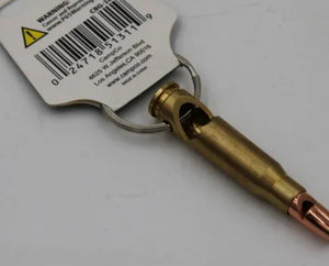 Caliber Gourmet™ Bottle Opener and Whistle Keychain