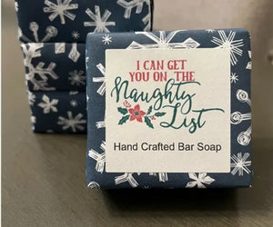 I Can Get You on the Naughty List Holiday Soap