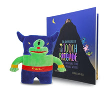Load image into Gallery viewer, THE TOOTH BRIGADE BOOK + TOOTH PILLOW GIFT SET - POTATO
