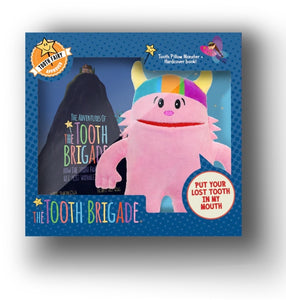 THE TOOTH BRIGADE BOOK + TOOTH PILLOW GIFT SET - OLLIE