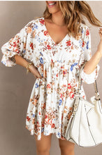 Load image into Gallery viewer, White Floral Dress
