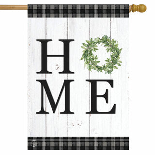 Home Everyday Rustic Double-Sided House Flag