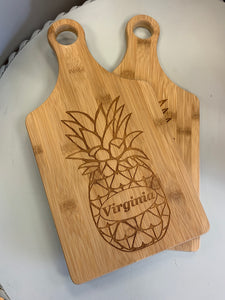 Pineapple Bamboo Paddle Board