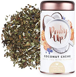 Pinky Up Coconut Creme Loose Leaf White Tea