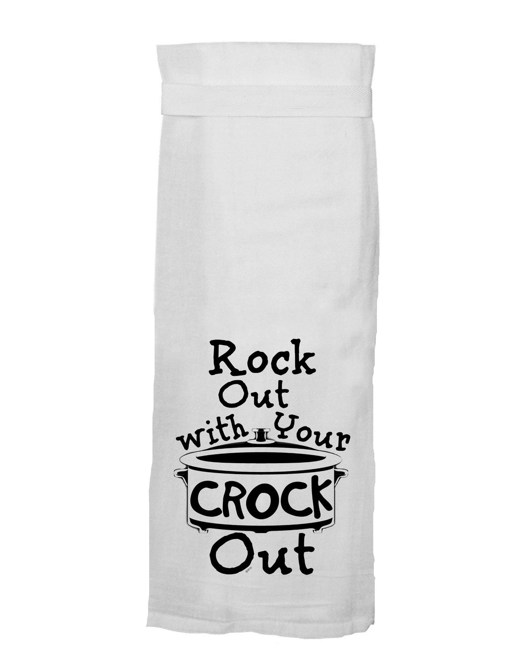 Crock Out Tea Towel