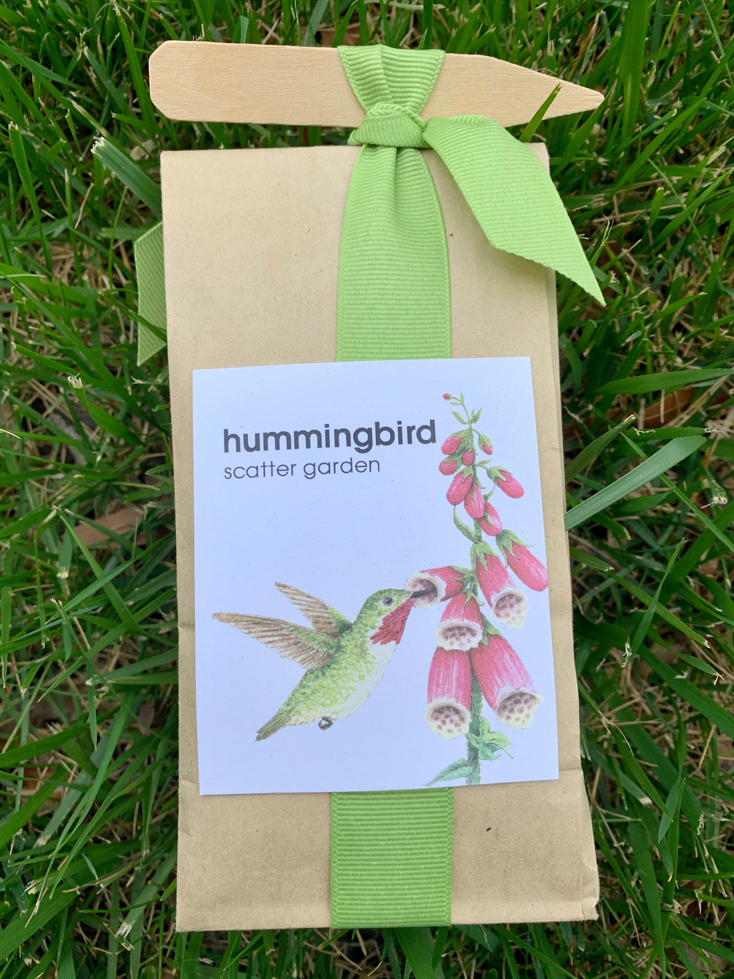 Hummingbird Scatter Garden