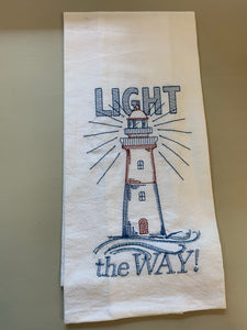 Light The Way Tea Towel