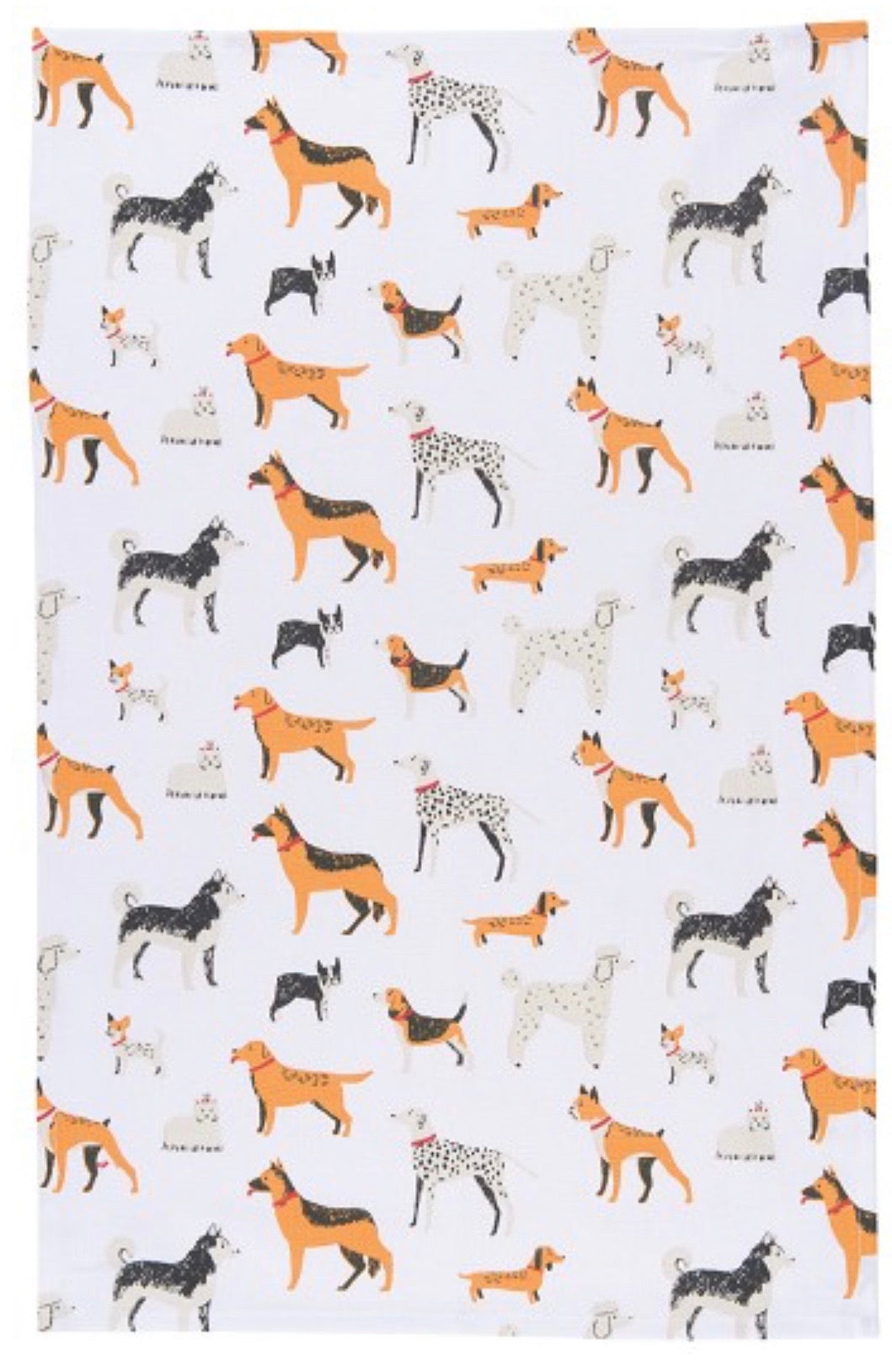 Dog Tea Towel