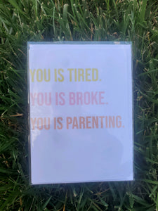 Parenting Card