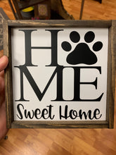 Load image into Gallery viewer, Home Reversible Sign 6X6
