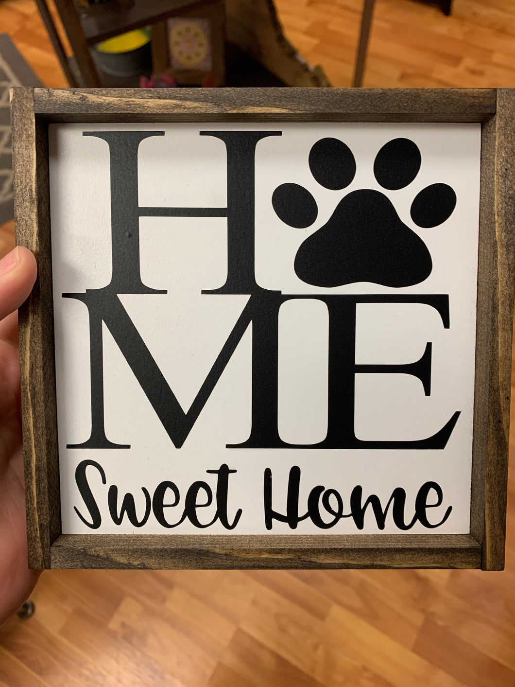 Home Reversible Sign 6X6