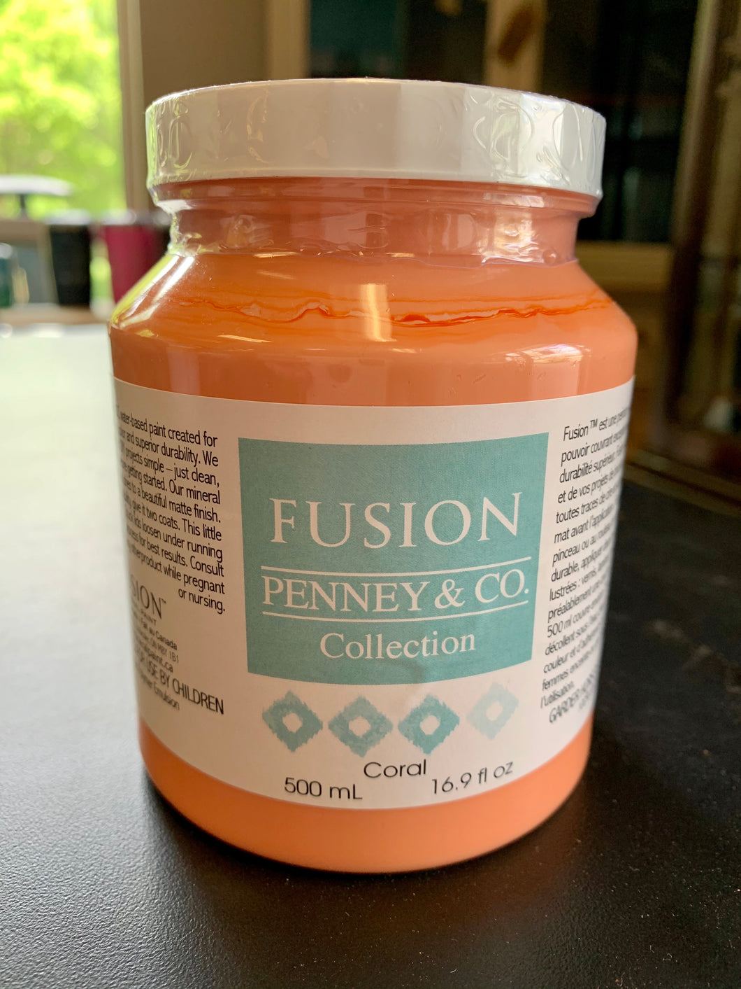Fusion Mineral Paint in Coral