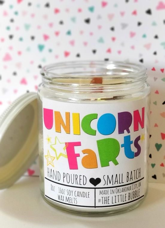 Unicorn Farts Soy Candle
